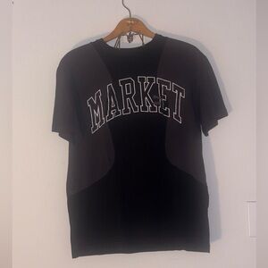 Puma Black Graphic Short Sleeve Tee